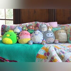 🧸✨ Squishmallows HUGE Bundle. Large + Medium + Clips ✨🧸